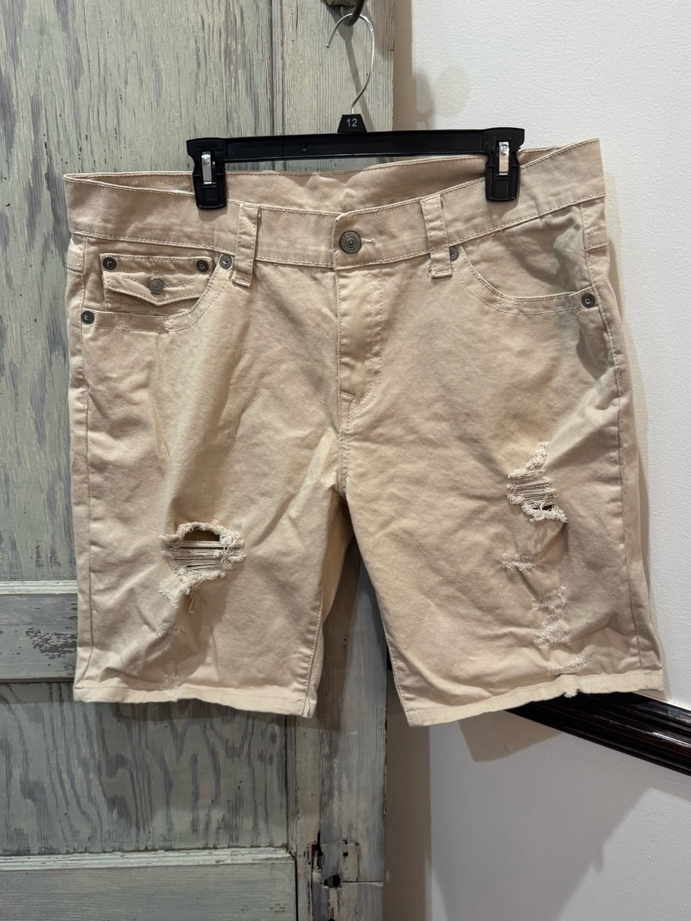 True religion mens Geno shorts 36